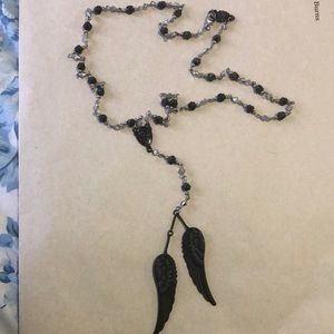 Black wing rosary